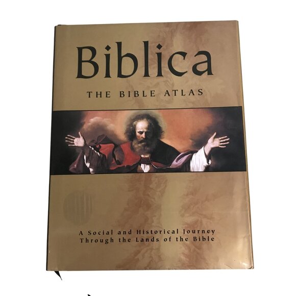 Biblica: The Bible Atlas Book & CD-ROM Coffee Table XL 13 X 11 - Picture 1 of 15